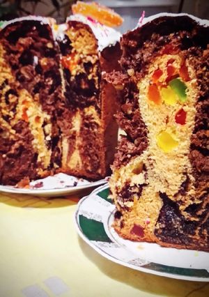 Тройной королевский кулич️