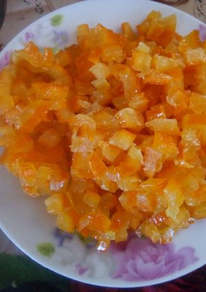 Цукаты из апельсиновых корок для куличей