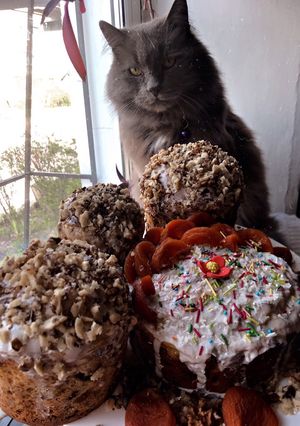 Творожный Кулич пп