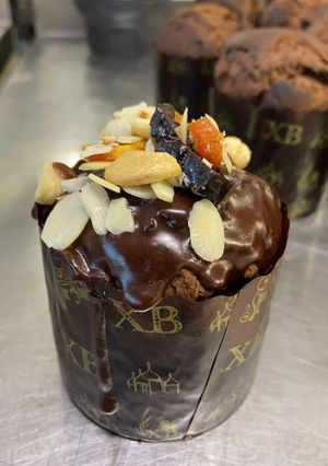 Шоколадный кулич