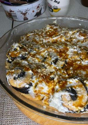 Булочки сінабони та з маком