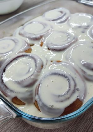 Сінабони із заварним вершковим кремом