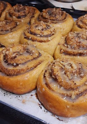 Сінабони гарбузові з горішками