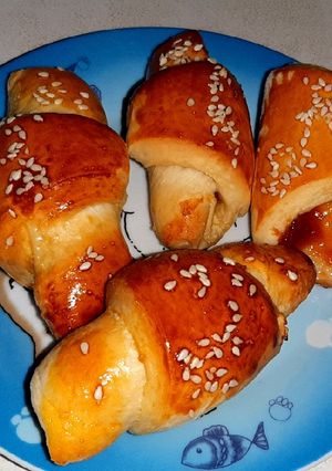 Рогалики с вареньем