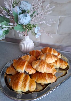 Рогалики з шоколадом