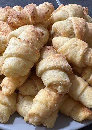 Творожные рогалики