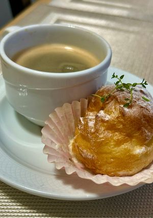 Профітролі с заварним кремом