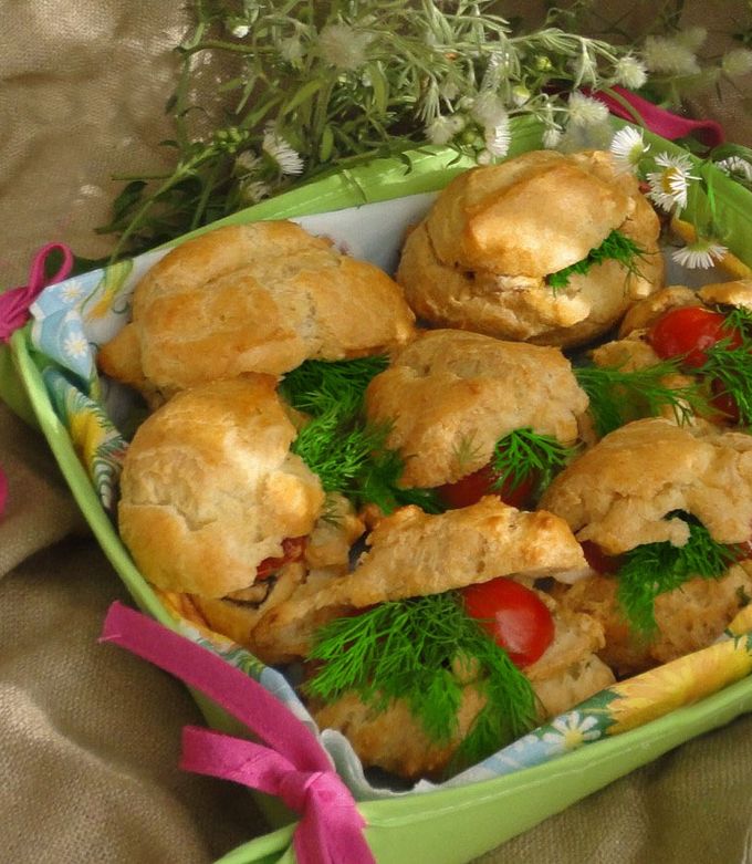 Шаурма в профітролях