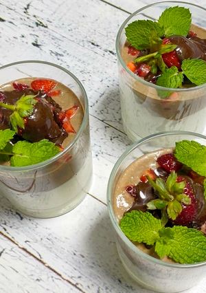 ПП Йогуртовый десерт с фруктами