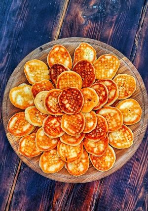 Пишні оладки на кефірі