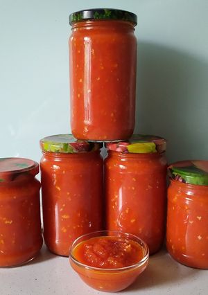 Аджика вареная на зиму