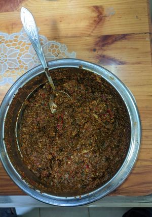 Аджика 3 перца