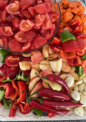 Аджика з яблуками