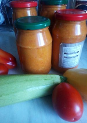 Аджика из кабачков