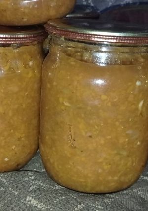 Аджика с кабачка