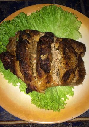 Мясо в аджике