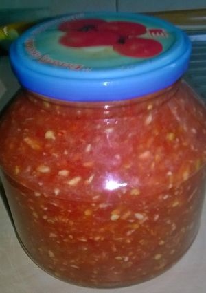 Сырая аджика на зиму