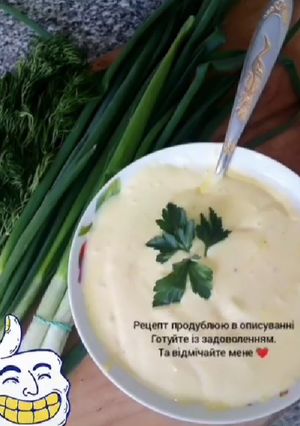Майонез домашній за 3 хв