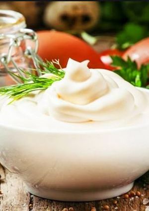 Домашний майонез на молоке за 1 минуту, без куриных яиц