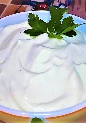 Домашний майонез на молоке без яиц