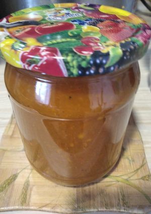 Кетчуп (соус) томатний з домашніх овочів з яблуками