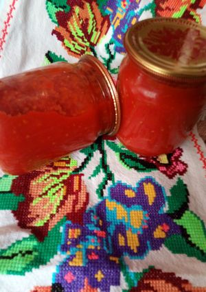 Кетчуп из помидоров (кетчуп із помідорів)