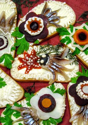 Ідеї для прикраси бутербродів