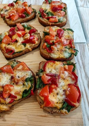 Брускетта с овощами