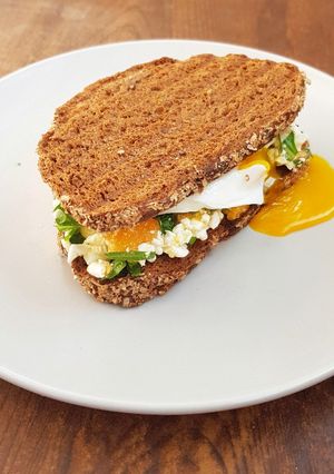 Бутерброд на завтрак