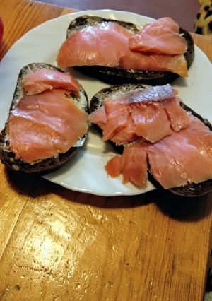 Бутерброд с рыбкой