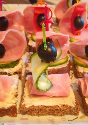 Бутерброди "Човники"