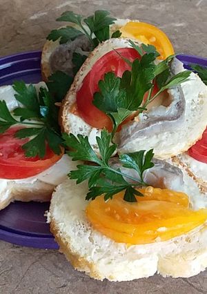 Бутерброд із оселедцем