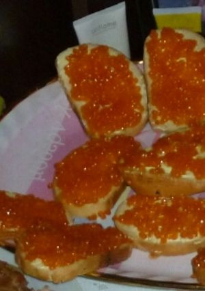 Бутерброди з ікрою