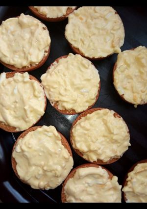 Бутерброди з яєчною намазкою