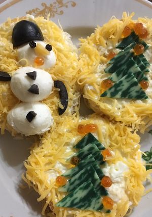 Бутерброди на Новий рік️