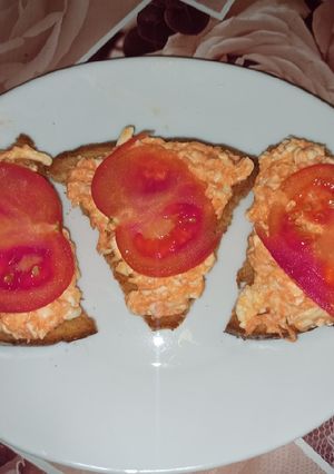 Бутерброды с морковью