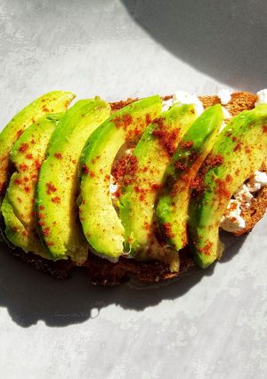 Бутерброды с авокадо # 2