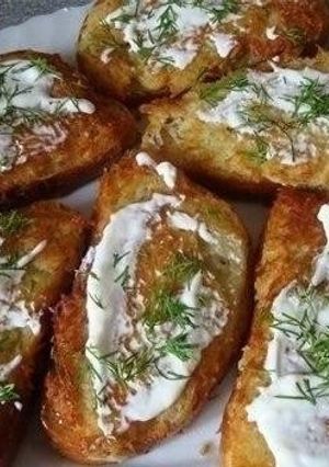 Бутерброды с картошкой