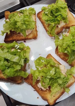 Бутерброды с тунцом