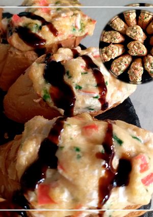 Гарячі бутерброди зі смаком запечених ролів #1