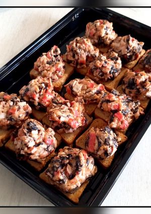 Гарячі бутерброди на гріночках зі смаком запечених ролів № 3