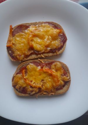Запечённые бутерброды на завтрак