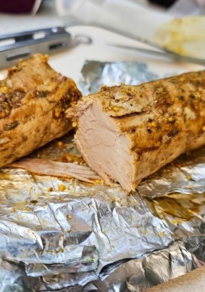 М'ясо на бутерброд із свинячої вирізки