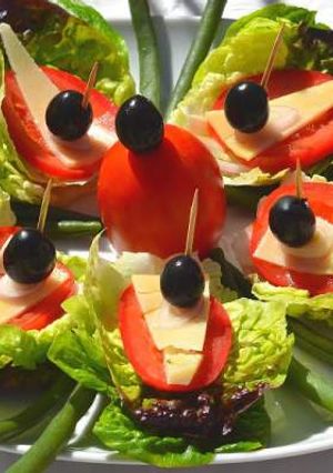 Салат-сендвич