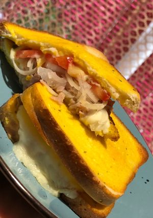 Сендвіч з тунцем у духовці