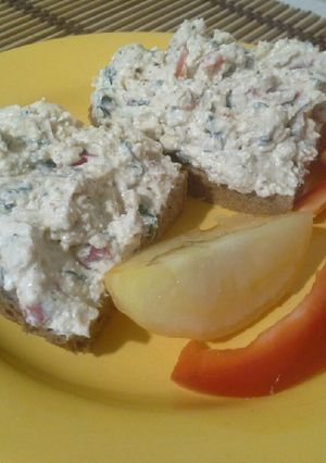 Творожная закуска на бутерброды