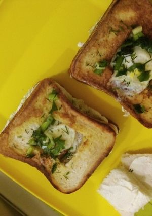 Сэндвичи с перепелиным яйцом