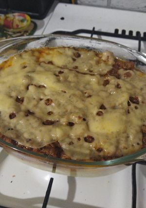 Запіканка: пюре з фаршем