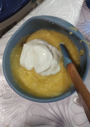 Каша кукурудзяна з бананом для малюка