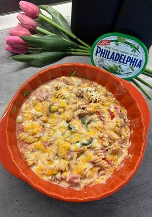 Макарони з крем-сиром